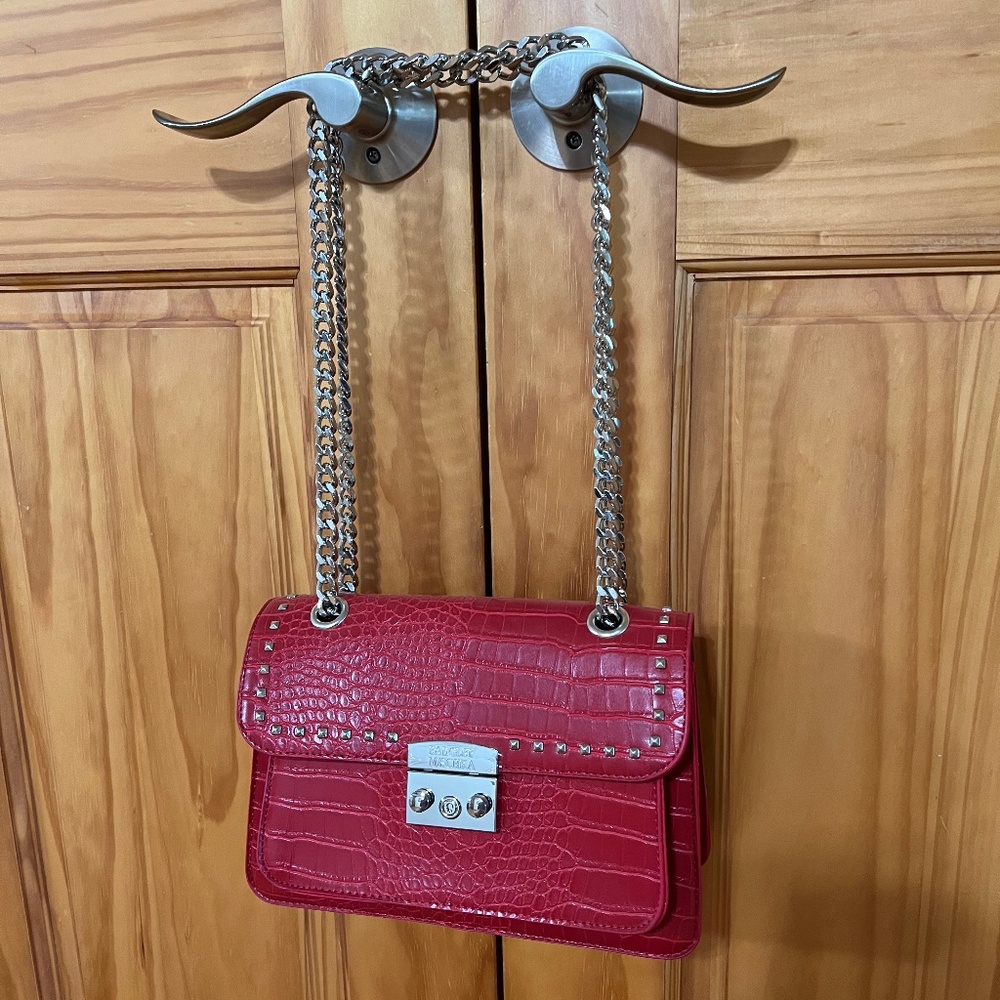 NWT Badgley Mischka Studded Handbag